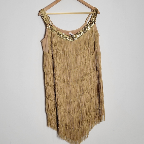Restock NEW Adult Charleston Flapper Costume L/LX - Picture 8 of 12